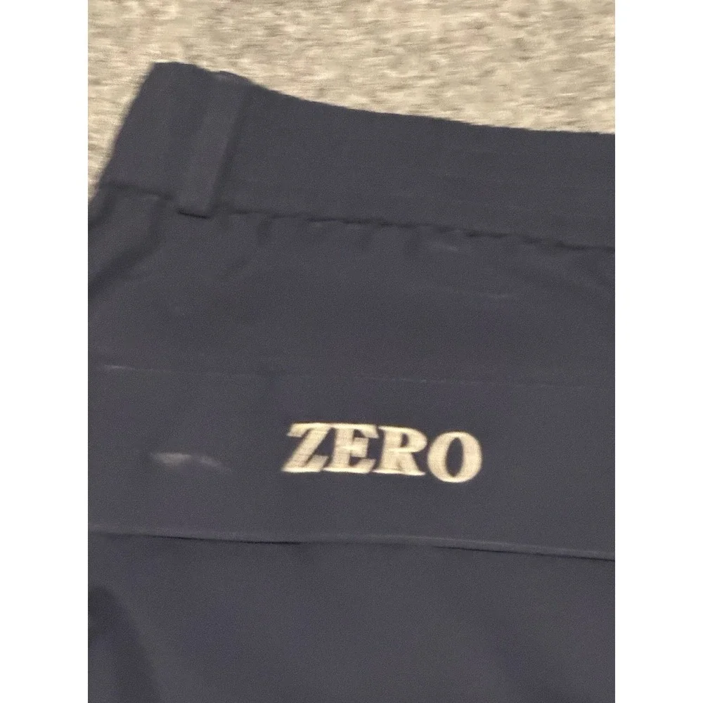 Vintage Zero Restriction GORE-TEX Pants Mens L Blue Tour Slacks Waterproof USA